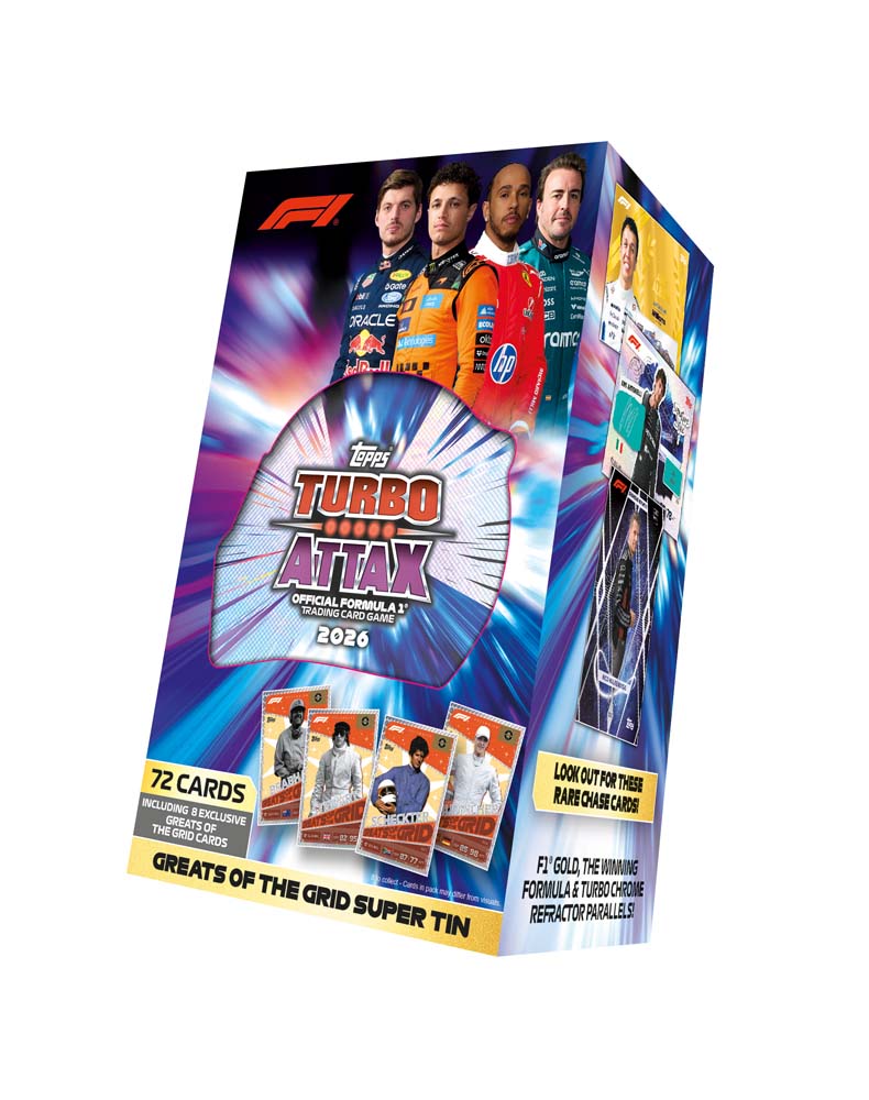 F1 Topps Turbo Attax 2026 Super Tin