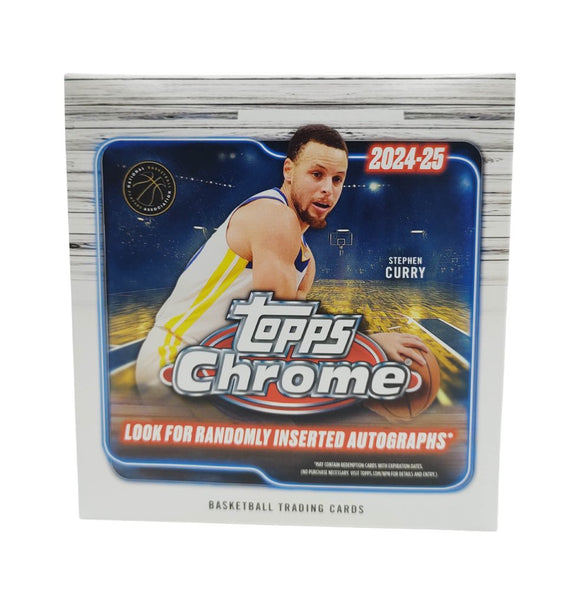 2024/25 Topps Chrome NBA Basketball Mega Box
