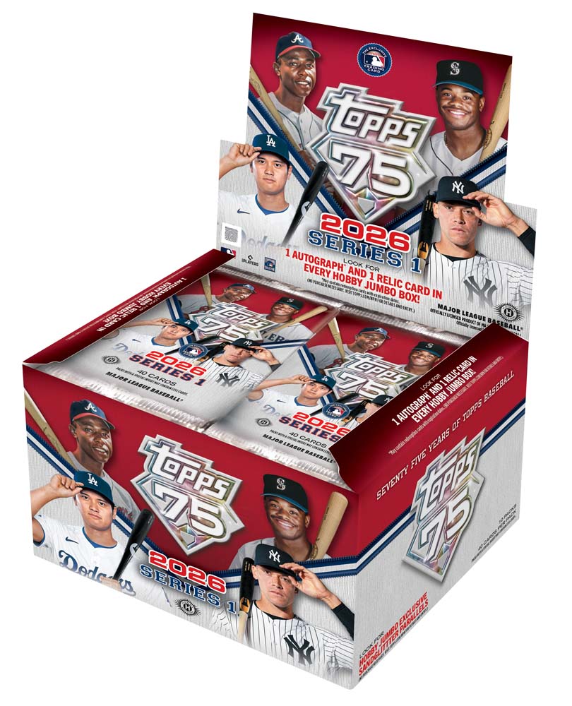 Topps 2026 Baseball Series 1 Hobby Jumbo Pack