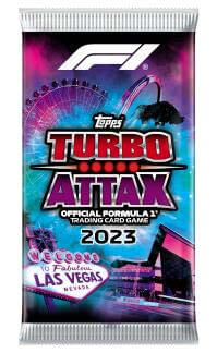 TURBO ATTAX Formula 1 2023 Trading Cards Pack