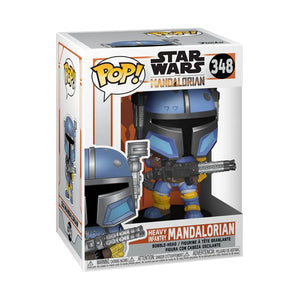 Star Wars - Heavy Infantry Mandalorian Metallic US Exclusive Pop! Vinyl #348