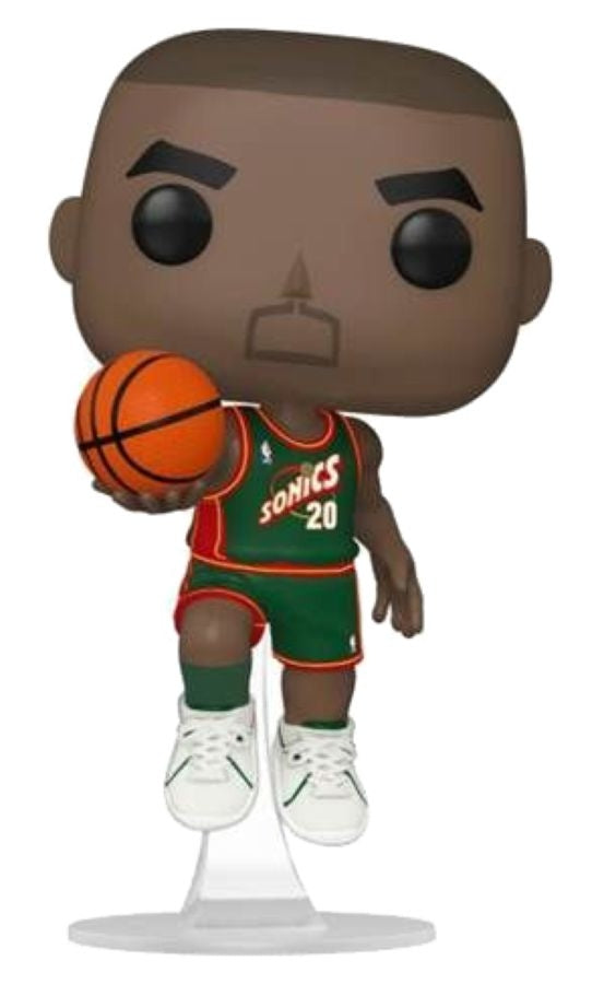 NBA: Legends - Gary Payton 96 Sonics Road US Exclusive Pop! Vinyl [RS]