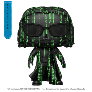 The Matrix Resurrections - Neo in the Matrix Glow US Exclusive Pop! Vinyl