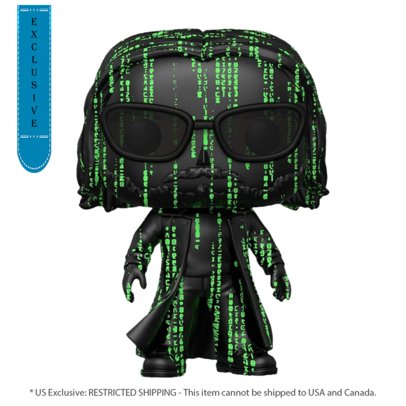 The Matrix Resurrections - Neo in the Matrix Glow US Exclusive Pop! Vinyl