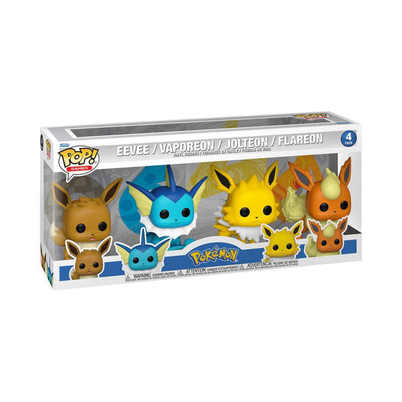 Pokemon - Eeveelutions US Exclusive Pop! 4-Pack [RS]