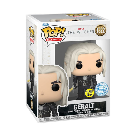 The Witcher (TV) - Geralt with sword US Exclusive Glow Pop! Vinyl [RS]