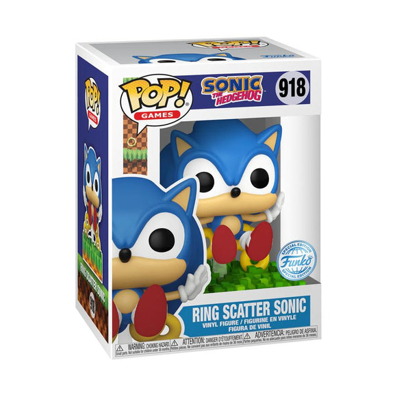 Sonic - Ring Scatter Sonic US Exclusive Pop! Vinyl [RS]