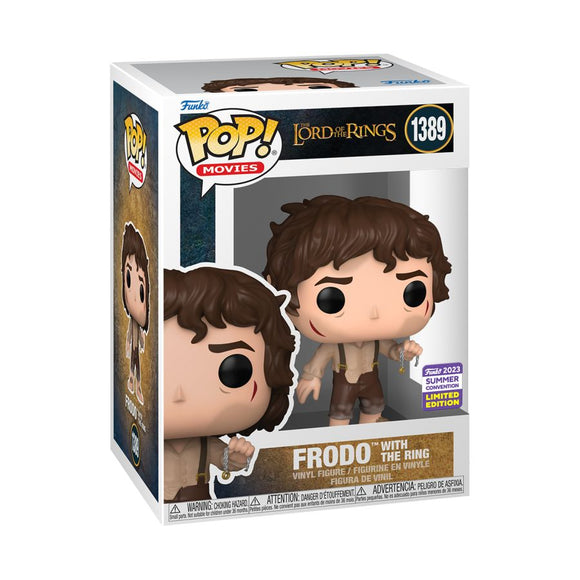 The Lord of the Rings - Frodo with Ring SDCC 2023 US Exclusive Pop! Vinyl [RS]