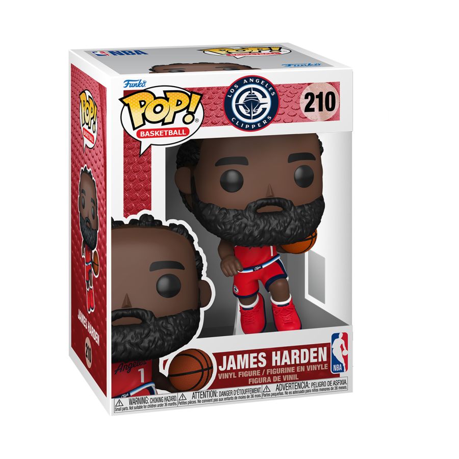 NBA: Clippers - James Harden Pop! Vinyl