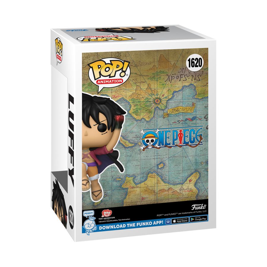 One Piece - Luffy Uppercut US Exclusive Metallic Pop! Vinyl [RS]