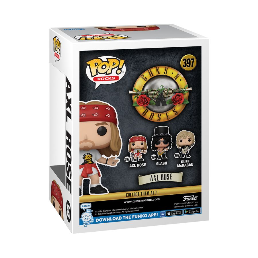 Guns N Roses - Axel Rose (1992) Pop! Vinyl