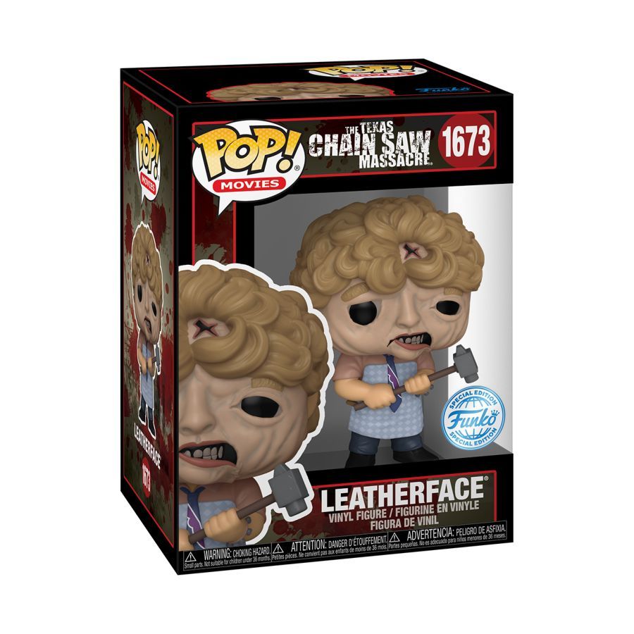 The Texas Chainsaw Massacre – Leatherface with Hammer US Exclusive Pop! Vinyl [RS]