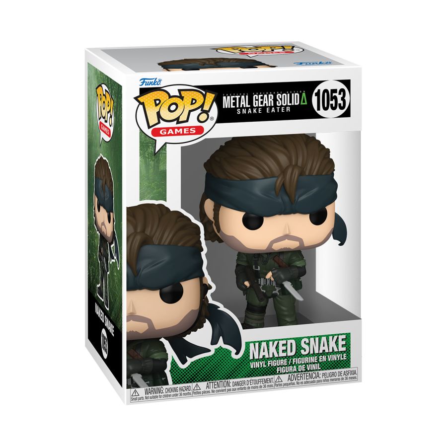 Metal Gear Solid - Naked Snake Pop! Vinyl