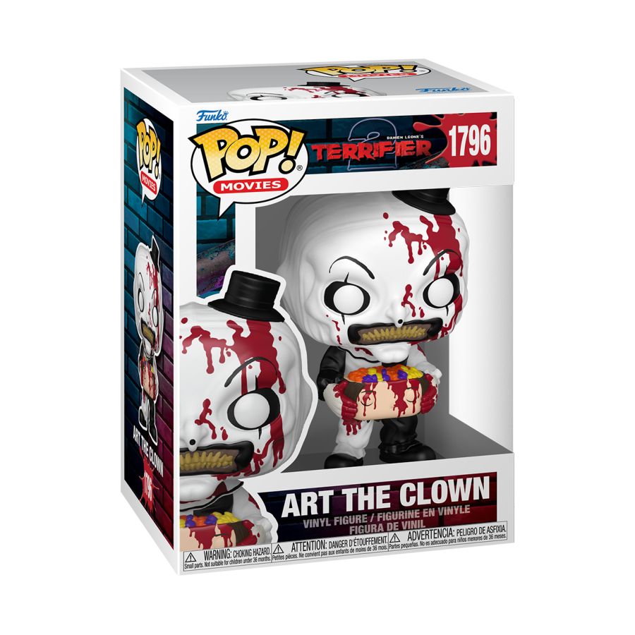 Terrifier - Art the Clown (with Decapitated Head) Pop! Vinyl