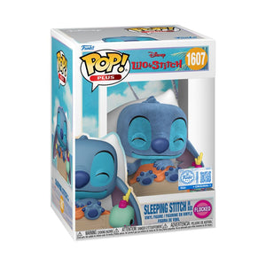 Lilo & Stitch - Sleeping Stitch in Box US Exclusive Flocked Pop! Plus [RS]