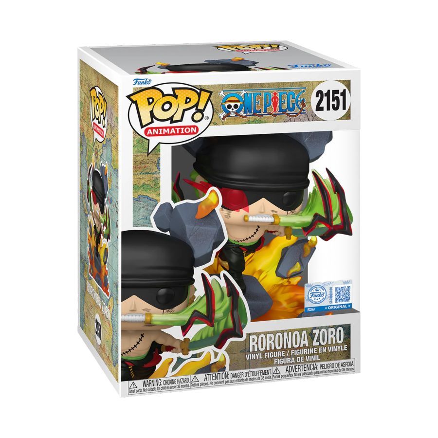 One Piece – Zoro (King of Hell) US Exclusive Pop! Premium [RS]