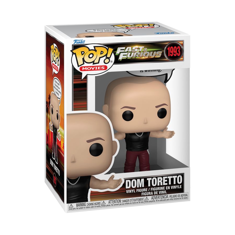Fast & Furious - Dom Toretto Pop! Vinyl