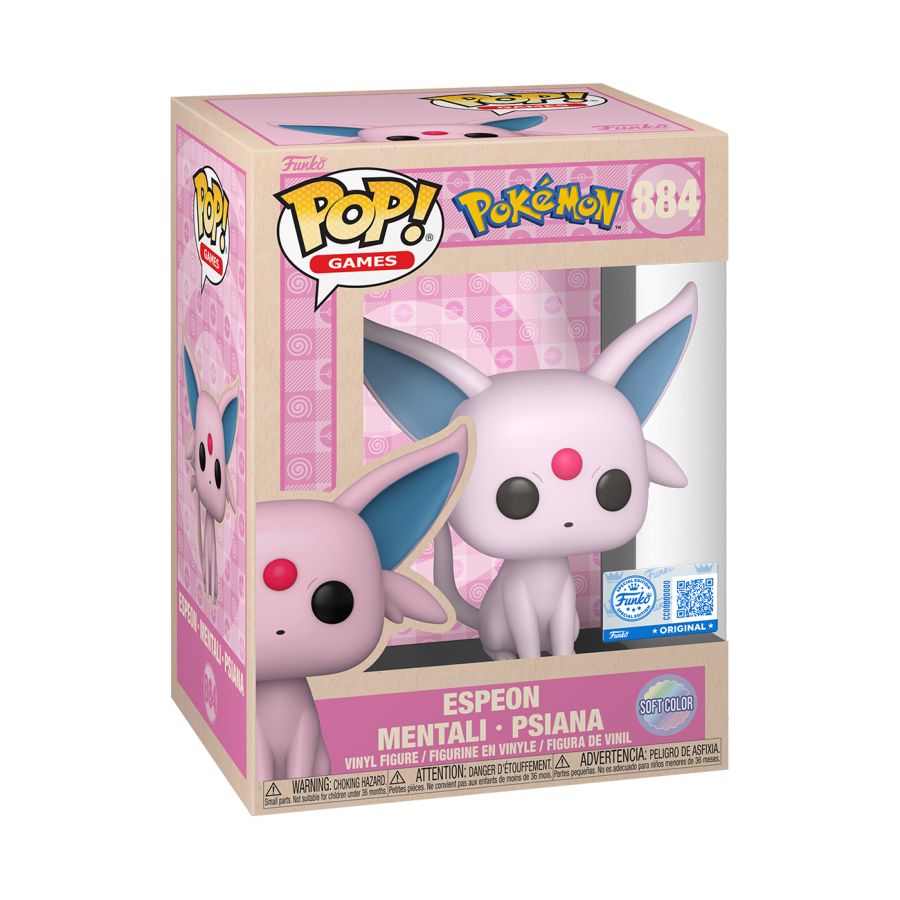 Pokemon - Espeon (Pastel) US Exclusive Pop! Vinyl [RS]