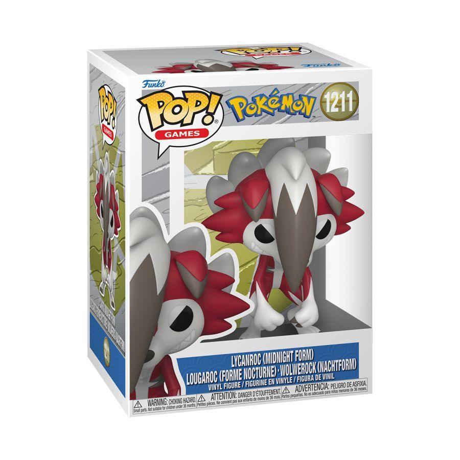 Pokemon – Lycanroc (Midnight Form) Pop! Vinyl