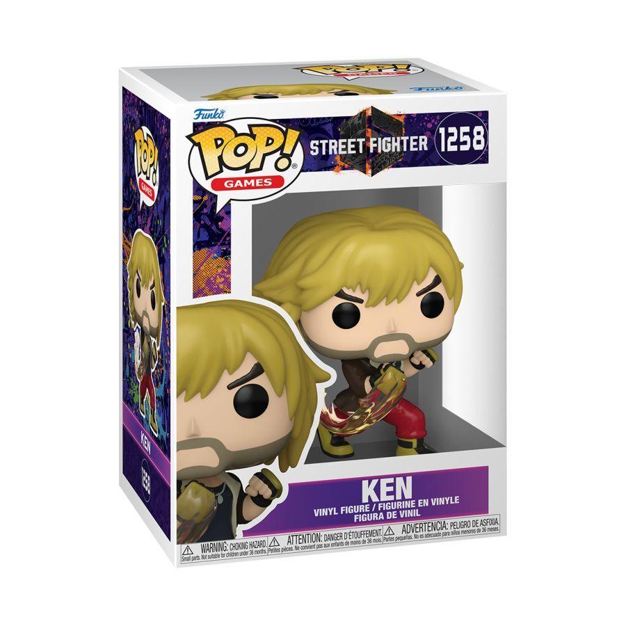 Street Fighter 6 – Ken Pop! Vinyl