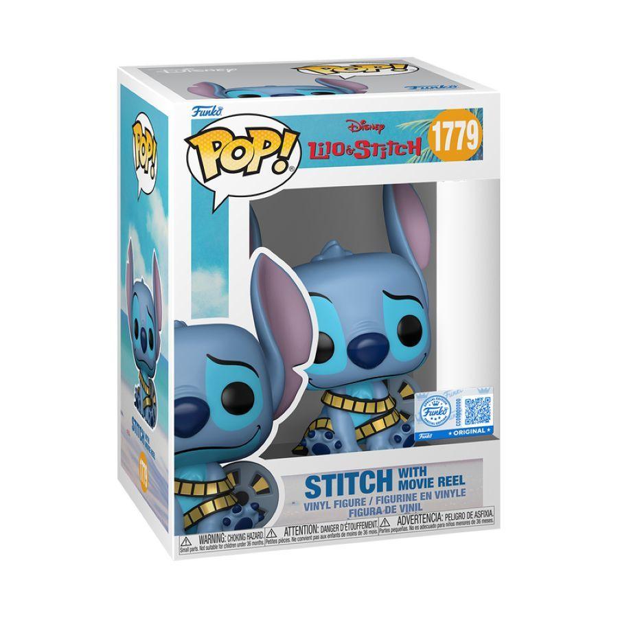 Lilo & Stitch – Stitch with Movie Reel Exclusive Pop! Vinyl