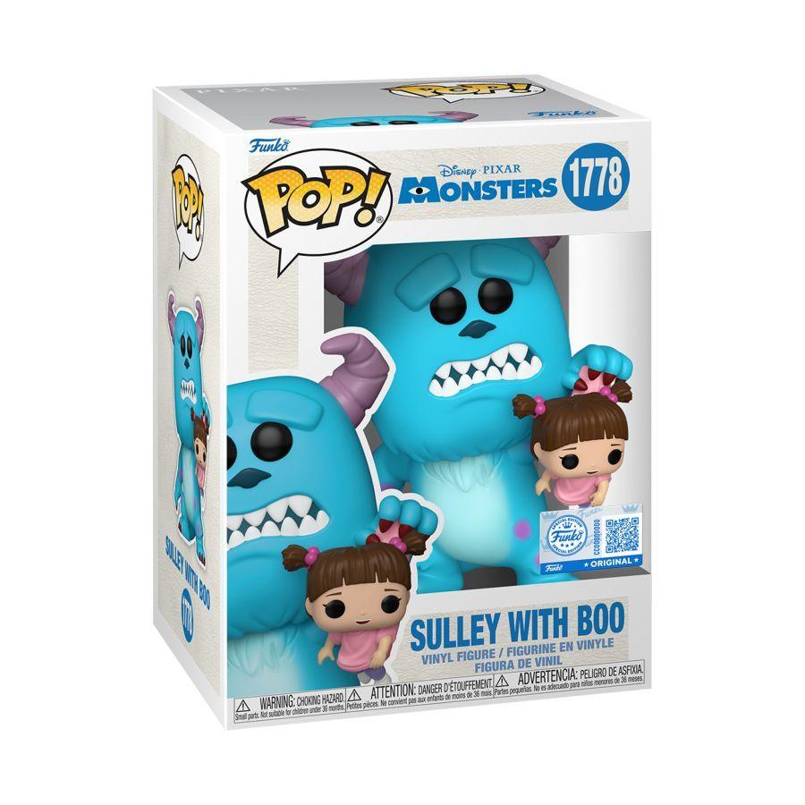 Monsters, Inc. – Sully with Boo Exclusive Pop! Vinyl