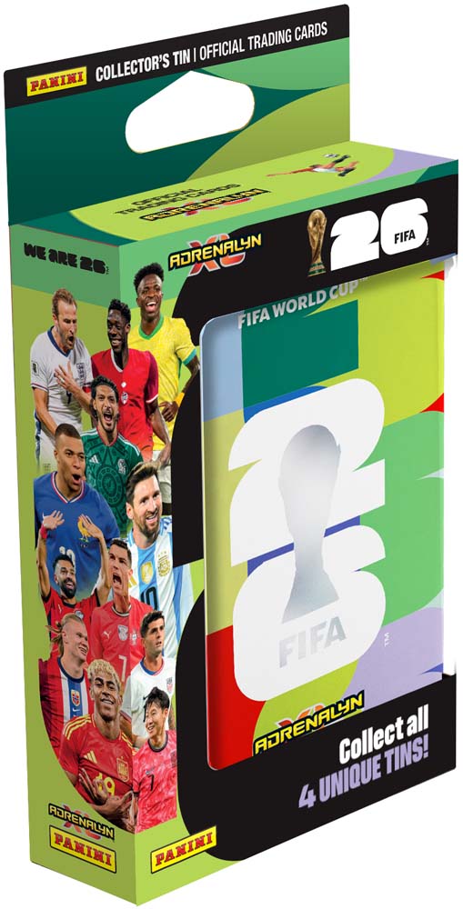 Panini FIFA World Cup Adrenalyn XL 2026 Card Pocket Tin