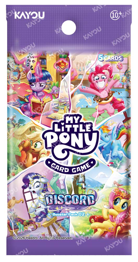 Kayou My Little Pony TCG: Series 2 Discord Foil Booster Packs