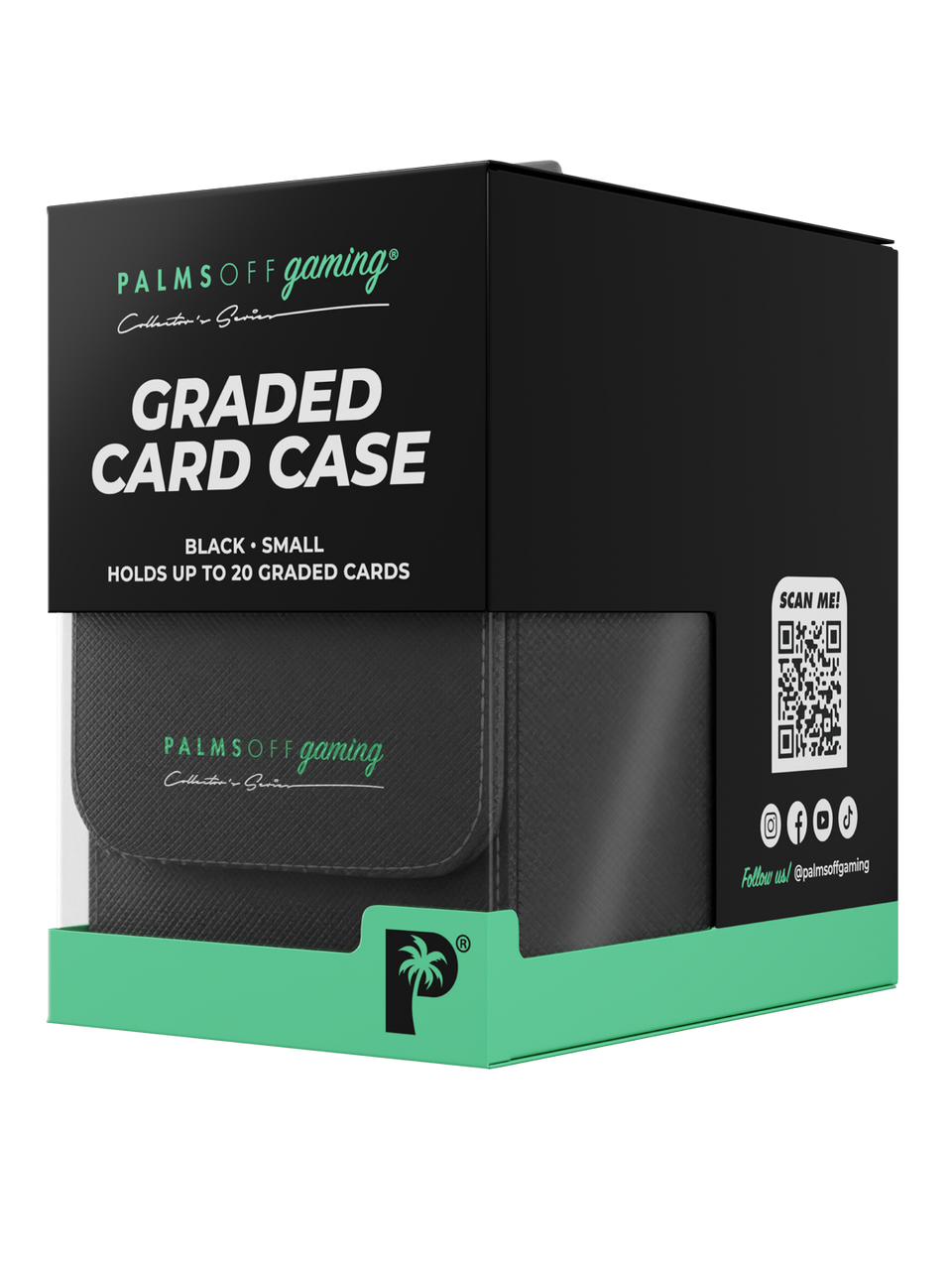 Collector's Series Graded Card Storage Case - Small - Black