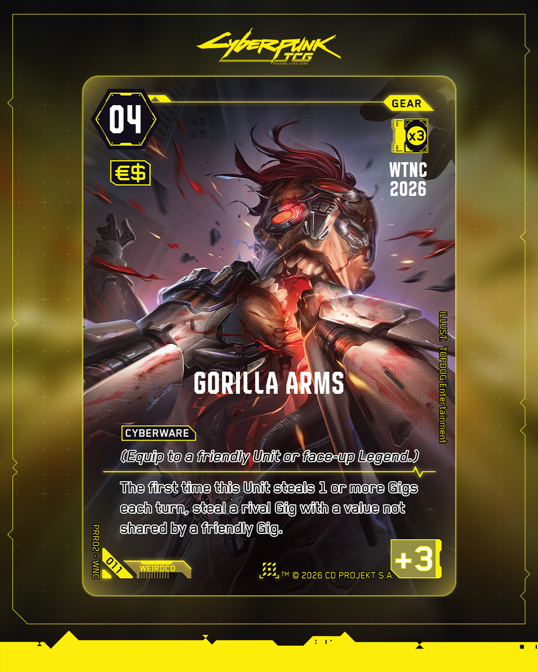 Cyberpunk TCG: Pre-Release Kit – Beta