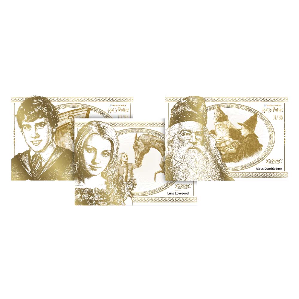Kakawow GEM Harry Potter 25th Anniversary Trading Cards