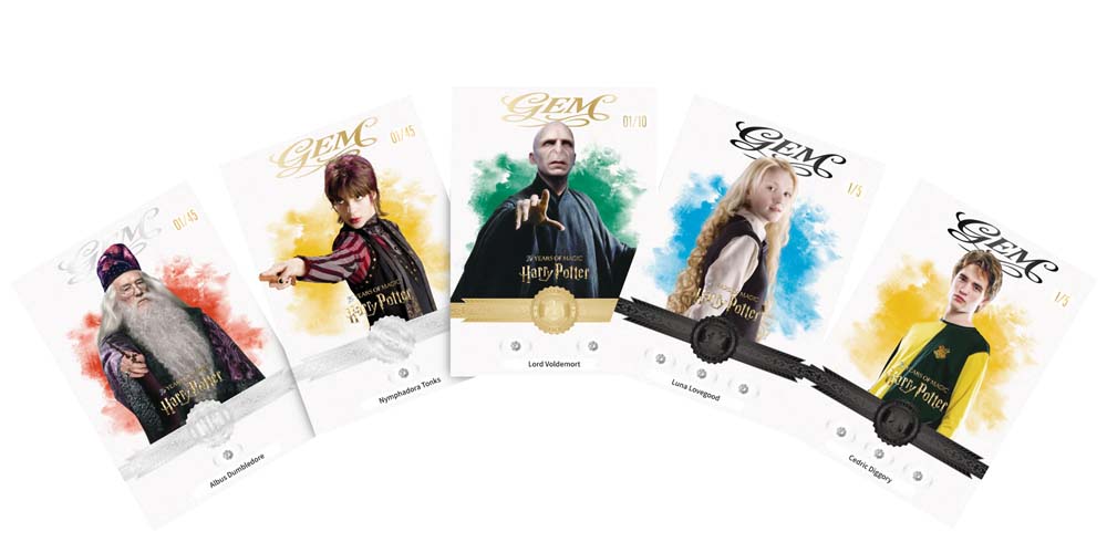 Kakawow GEM Harry Potter 25th Anniversary Trading Cards