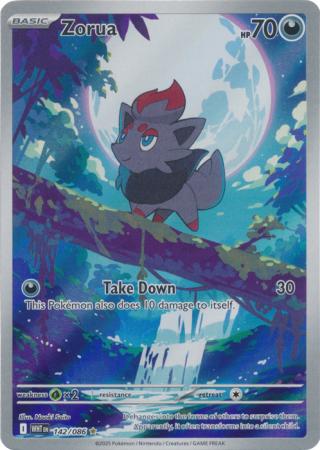 Zorua - 142/086 - Illustration Rare