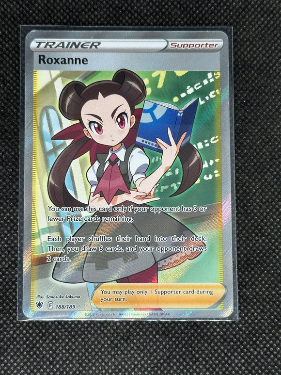 Roxanne - Astral Radiance 188/189 - Holo Full Art Trainer