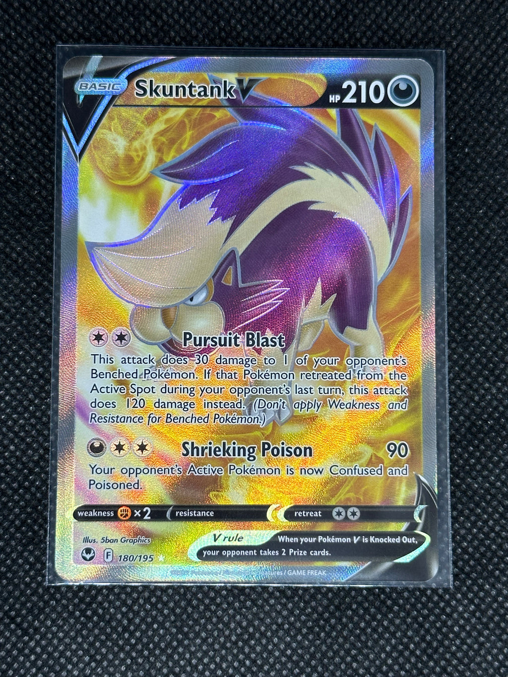 Skuntank V - 180/195 - Full Art Ultra Rare