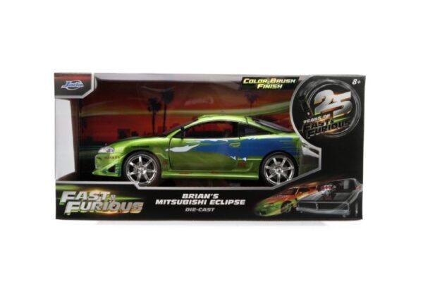 Fast & Furious – Brian’s 1995 Mitsubishi Eclipse 1:24 Scale Diecast Vehicle