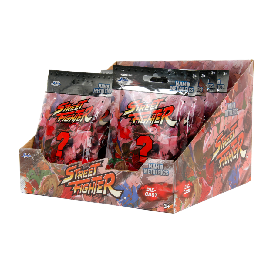 Street Fighter 2 - Nano MetalFig BlindBag