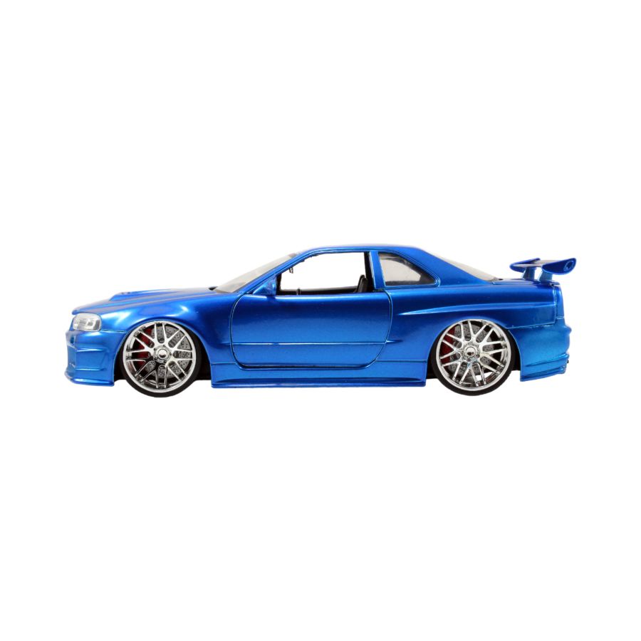 Fast and Furious - '02 Nissan Skyline GT-R R34 1:24 Scale Hollywood Ride