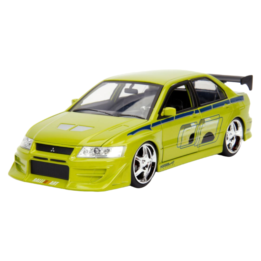 Fast and Furious - Brian's 2002 Mitsubishi Lancer Evolution VII 1:24 Scale Hollywood Ride
