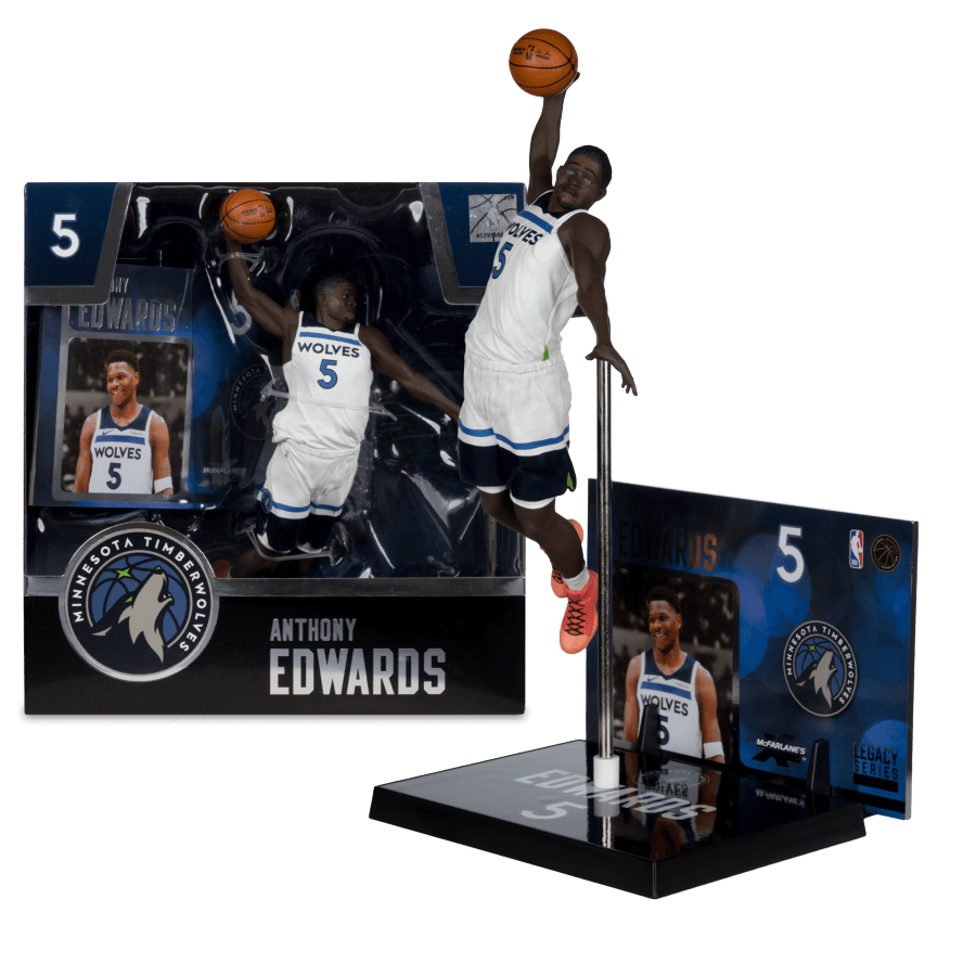NBA – Anthony Edwards (Minnesota Timberwolves) Posed Figure