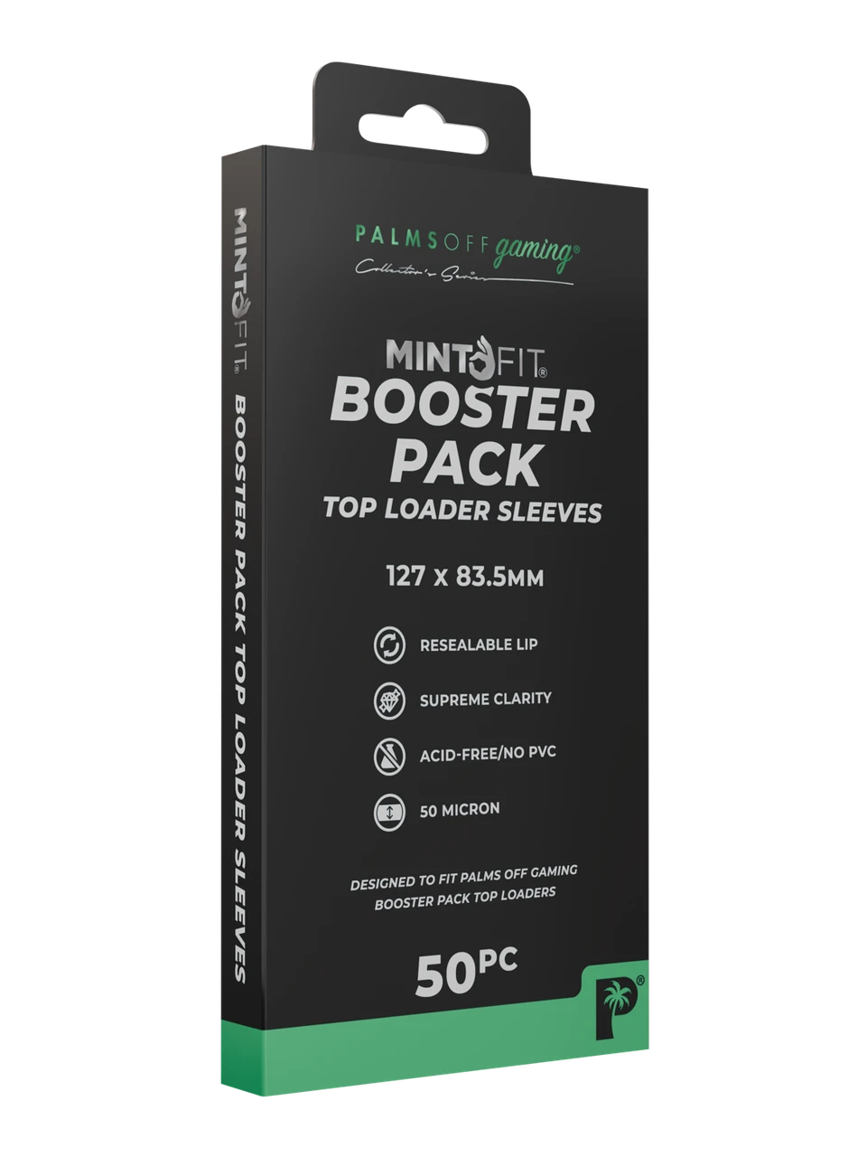 MintFit Booster Pack Loader Sleeves - 50pc