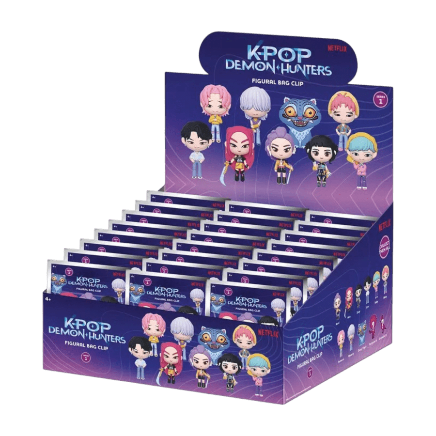KPop Demon Hunters – 3D PVC Bag Clips S1 Blind Bag Assortmen...