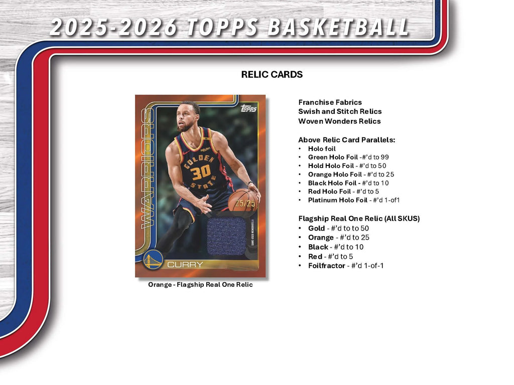 2025/26 Topps Basketball Mega Box