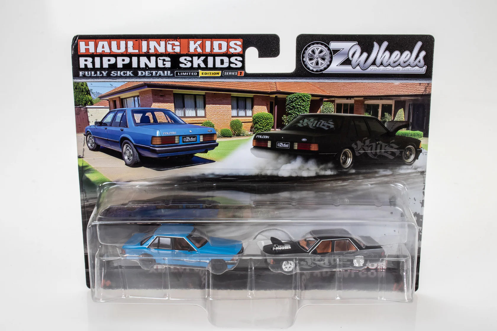 1:64 FSD R1 Twin Sets Hauling Kids & Ripping Skids - Racing Legends