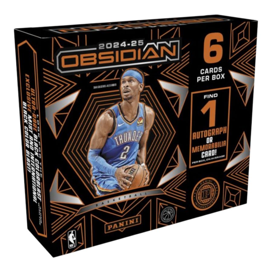 NBA – 2024-25 Obsidian Basketball International Hobby Trading Cards