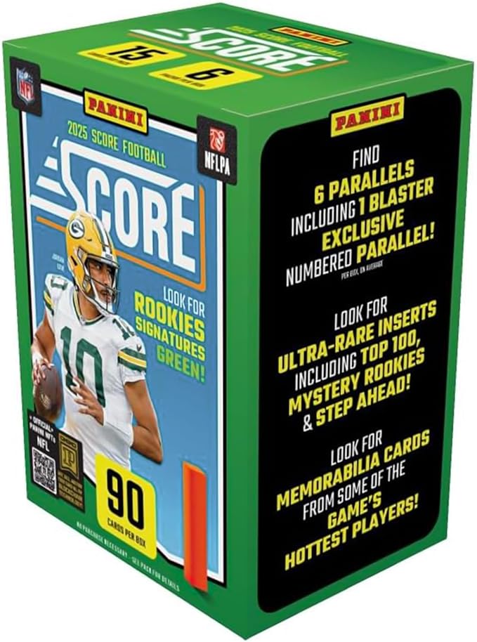 Panini Score 2025 NFL Football Blaster Box