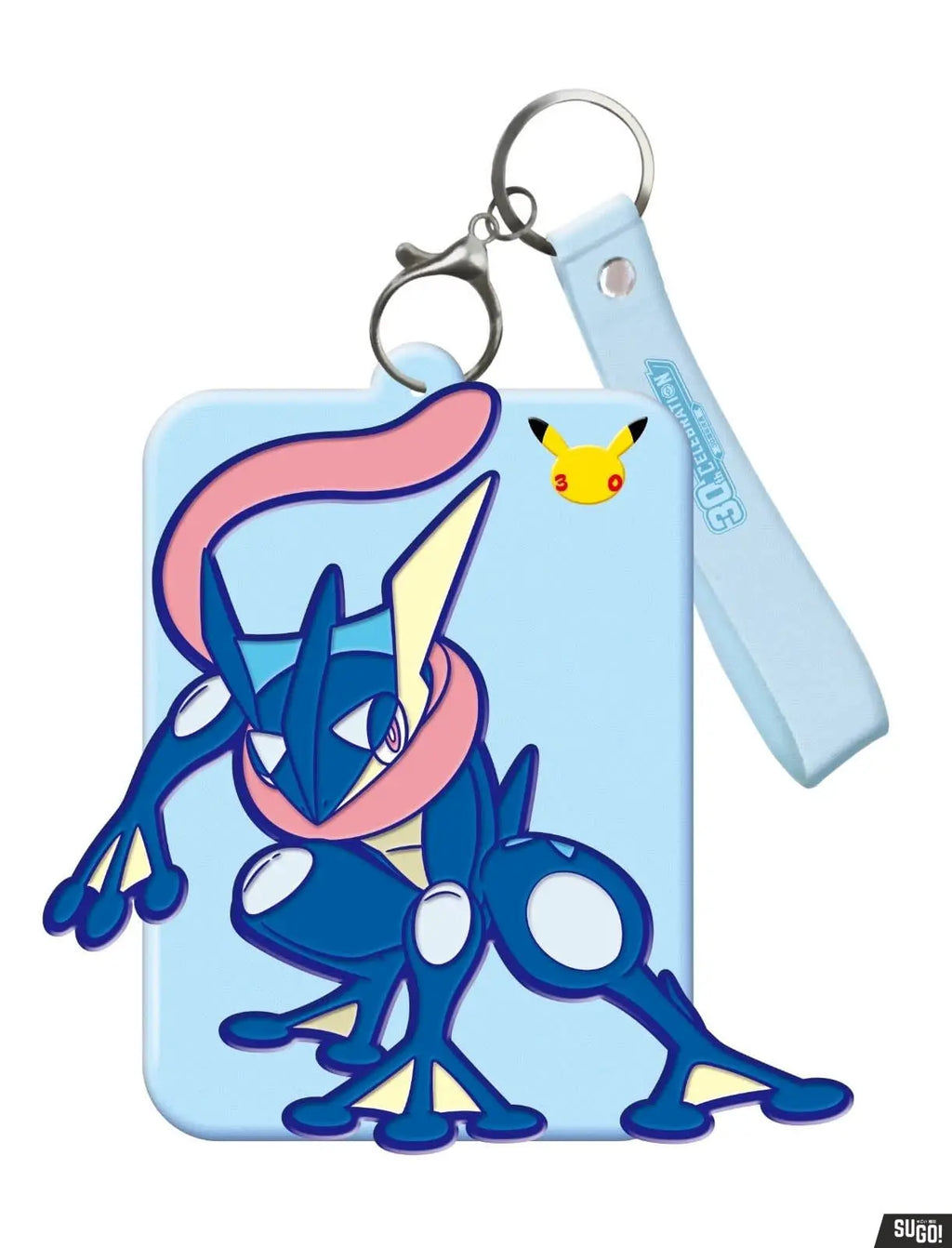 Pokemon Greninja ex 30th Celebration Themed Display Keychain Set