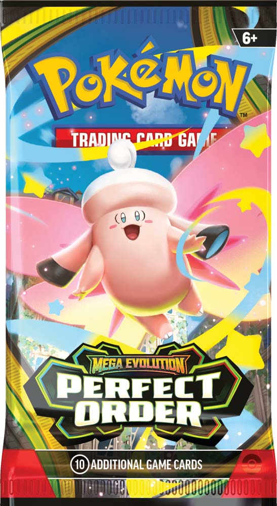 ** Pre-Order** Pokémon TCG: Mega Evolution-Perfect Order Booster