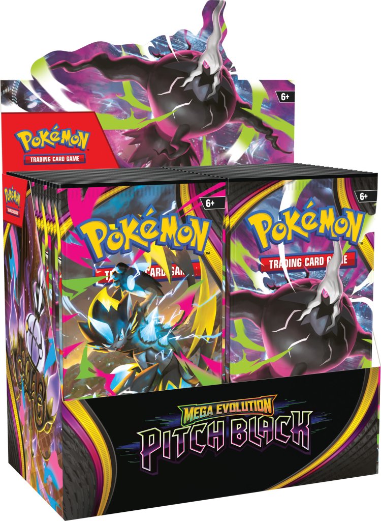 ** MEMBER ONLY** Pokémon TCG: Mega Evolution— Pitch Black Elite Booster Box