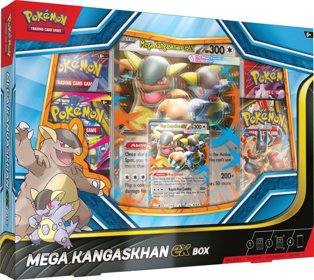 M/O Pre-Order Pokémon TCG: Mega Kangaskhan ex Box - Limit 1